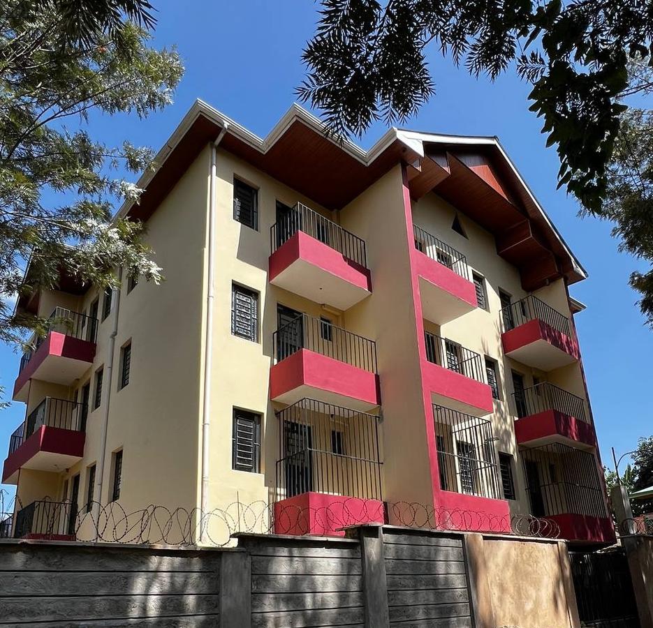 The Wave studio apartments building exterior showing balconies — Kirigiti Kiambu